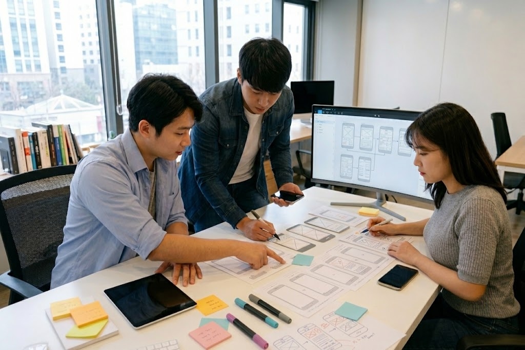 슈퍼플래닝: UX리서치, UX라이팅, UX기획/디자인, 앱 개발까지 올인원 서비스 제공
